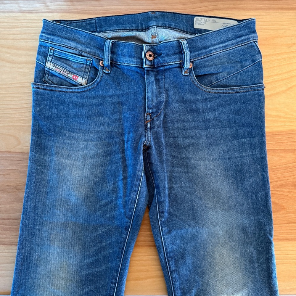 Diesel Getlegg Women’s Jeans W28 L34 Wash 0730E - Picture 3 of 10